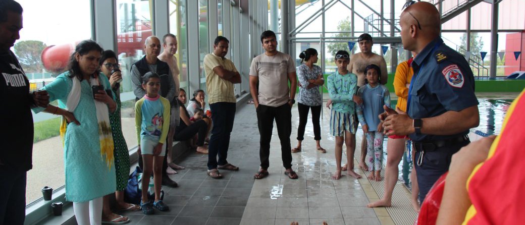 Jubilee community water safety session at Club Jubilee One