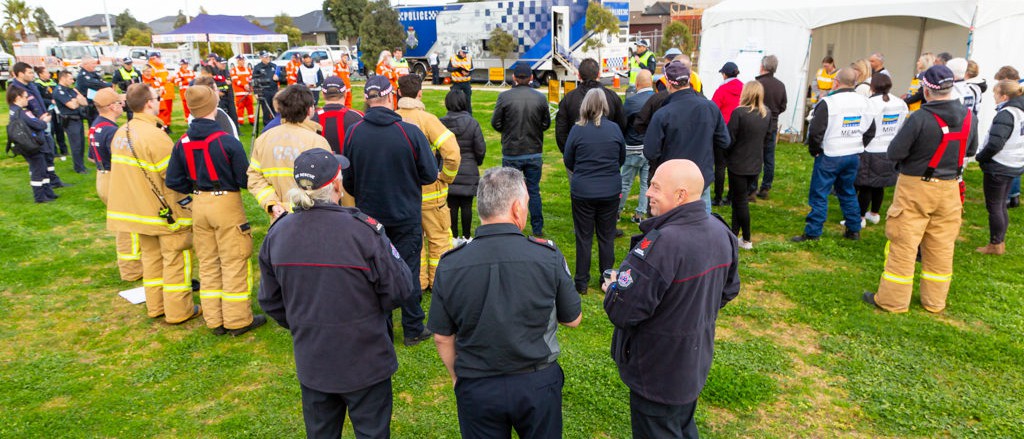 Two Streets Back Exercise at Jubilee with Emergency Services